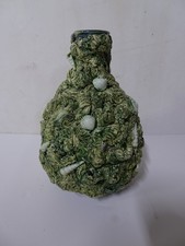 Petite bouteille style Palissy Majolique