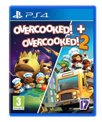 Overcooked! + Overcooked! 2 (PS4) PlayStation 4 (Sony Playstation 4) (UK IMPORT)