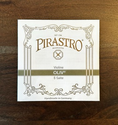 Pirastro Oliv 4/4 Violin E String Loop end Medium, Brand New 301EL44M