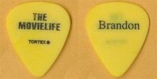 The Movielife 2002 Forty Hour Train concert tour Brandon Reilly band Guitar Pick