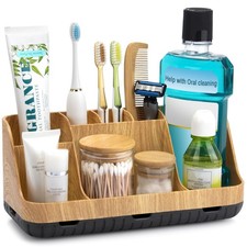 Bathroom Organizers and Storage - Detachable 7 Slots Kids Electric Toothbrush...