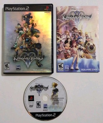 Kingdom Hearts II Disney PS2 PlayStation 2 2006 Complete TESTED