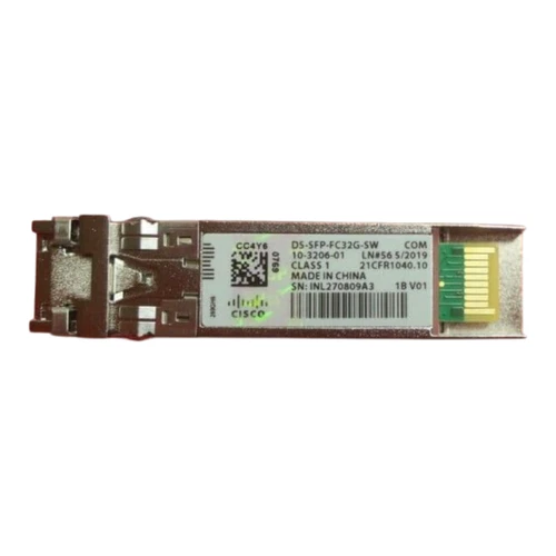 Cisco DS-SFP-FC32G-SW 32Gbps SFP+ FC LC 850nm MMF Transceiver Module 10-3206-01
