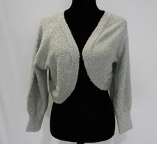 SO Goods For Life Girls Plus Long Sleeve Cardigan CN6 Gray Heather Size 12 Plus