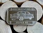 *Vintage* 1955 Oldsmobile Super 88 1oz Silver Bar
