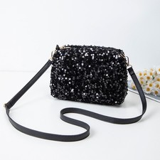 Sparkly Evening Clutch Bag Sequins Underarm Bag Clutch Purse Wedding Prom Pouch