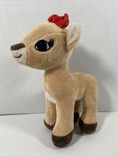 Dan Dee Rudolph The Red Nosed Reindeer Clarice Plush 7  Stuffed Animal