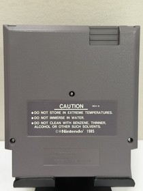 Cartucho de juego rompecabezas aut&eacute;ntico Nintendo NES Dr. Mario etiqueta limpia probado OEM
