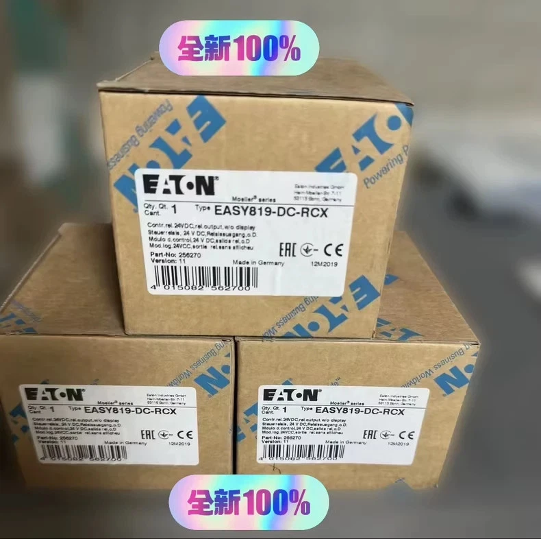 1pcs EATON  MOELLER EASY819-DC-RCX  Relay module NEW Original factory - Image 2 of 4