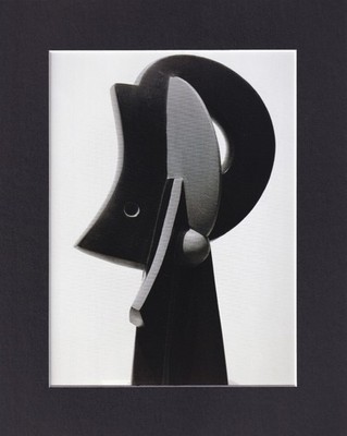 8X10'' Matted Print Art Sculpture Picture, Sophia Vari: Vent Du Nord, 1998