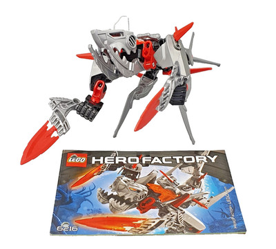 LEGO Hero Factory: Breakout: 6216: JAWBLADE + Bauanleitung 