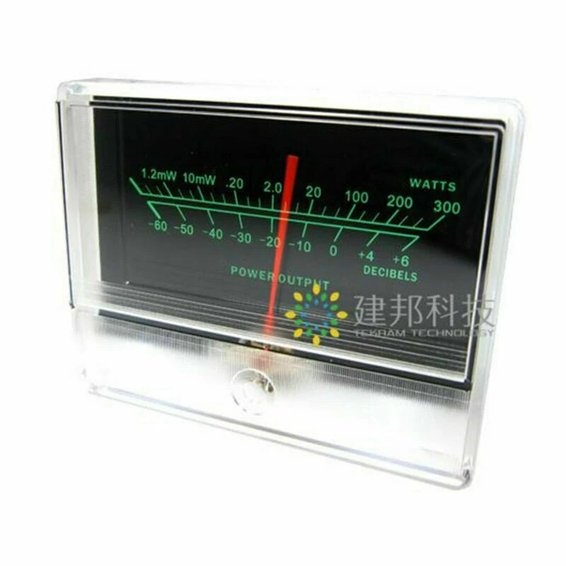 2pc TN-90A VU Meter DB Level Header Chassis Backlight with TS-VU003 Driver board - Bild 3 von 4