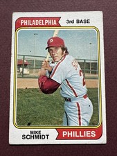 1974 Topps #283 Mike Schmidt Phillies VG