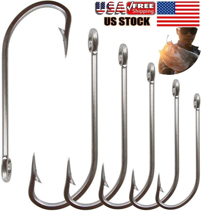 Barbless Salmon Fishing Hooks for sale | eBay