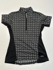 Kerrits Equestrian Black Womens Size Small Riding Vented Shirt 