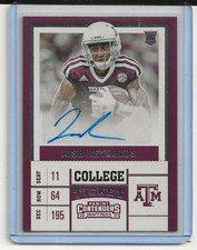2017 Contenders Josh Reynolds RC College Ticket Auto