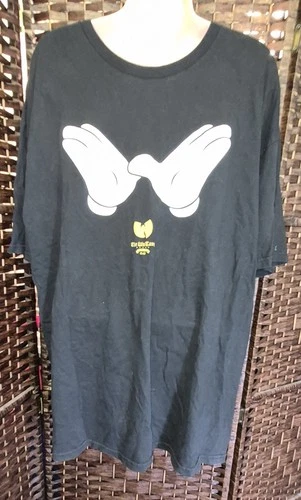 Wu-Tang Clan O.G. Limited T-Shirt Hand Sign Disney Style XL Vintage vintage concert t-shirt, vintage, size XL, single stitch, B+ condition