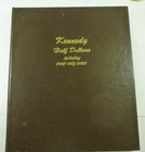 Kennedy Half Dollar Set 1964 - 1987 in Dansco Album P D S 66 Coins with Silver