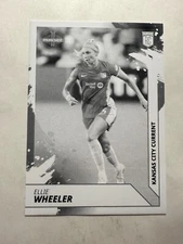 Ellie Wheeler 2024 Kansas City Current #259 Parkside Vol. 2 NWSL Card B&W