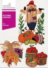 Autumn Harvest Anita Goodesign Embroidery Machine Design CD NEW 27AGHD