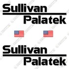 <!--F#f_0-->Fits Sullivan Palatek Logo Decal Kit Air Compressor Decal - (24