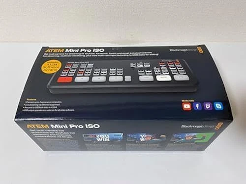 Blackmagic Design ATEM Mini Pro ISO Live Production Switcher Excellent