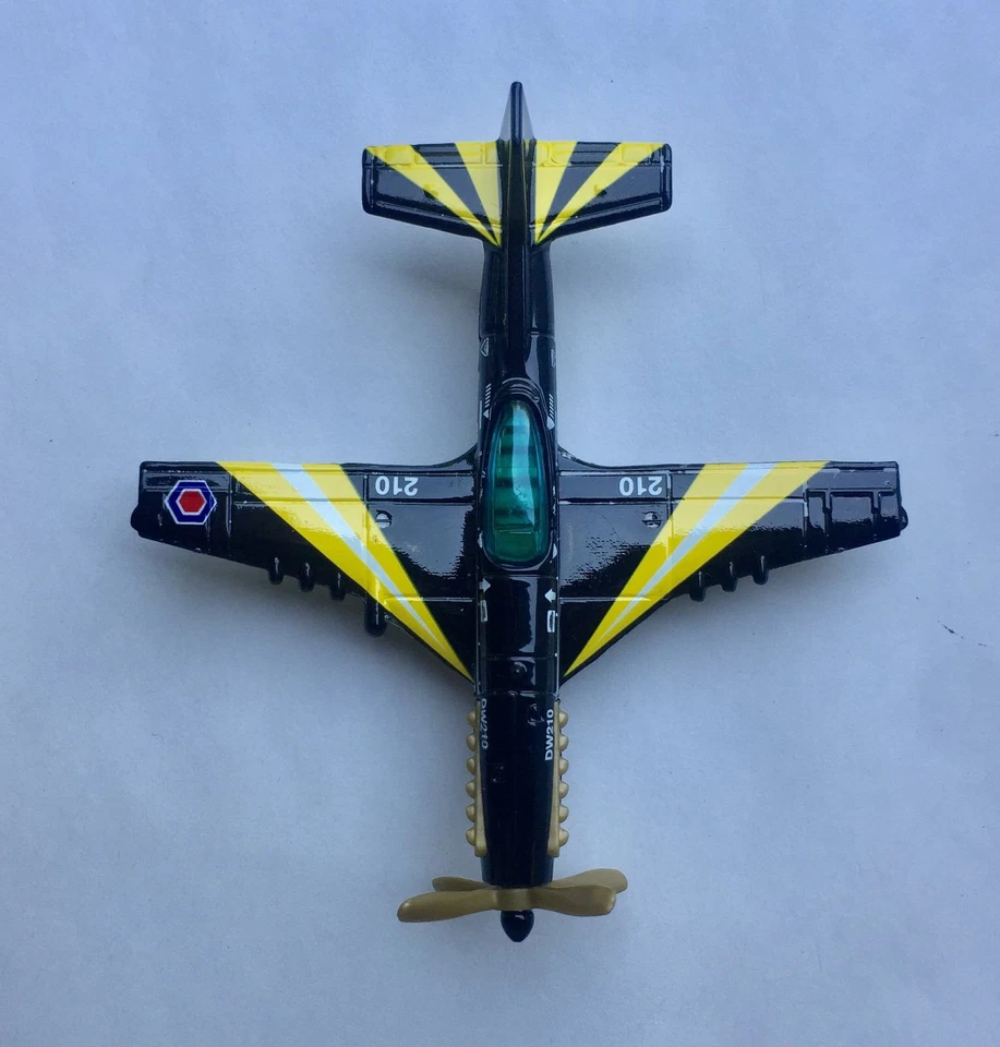 Matchbox Sky Buster MBX Metal - Stunt Plane 2008 Mattel Inc Foto 3 de 4