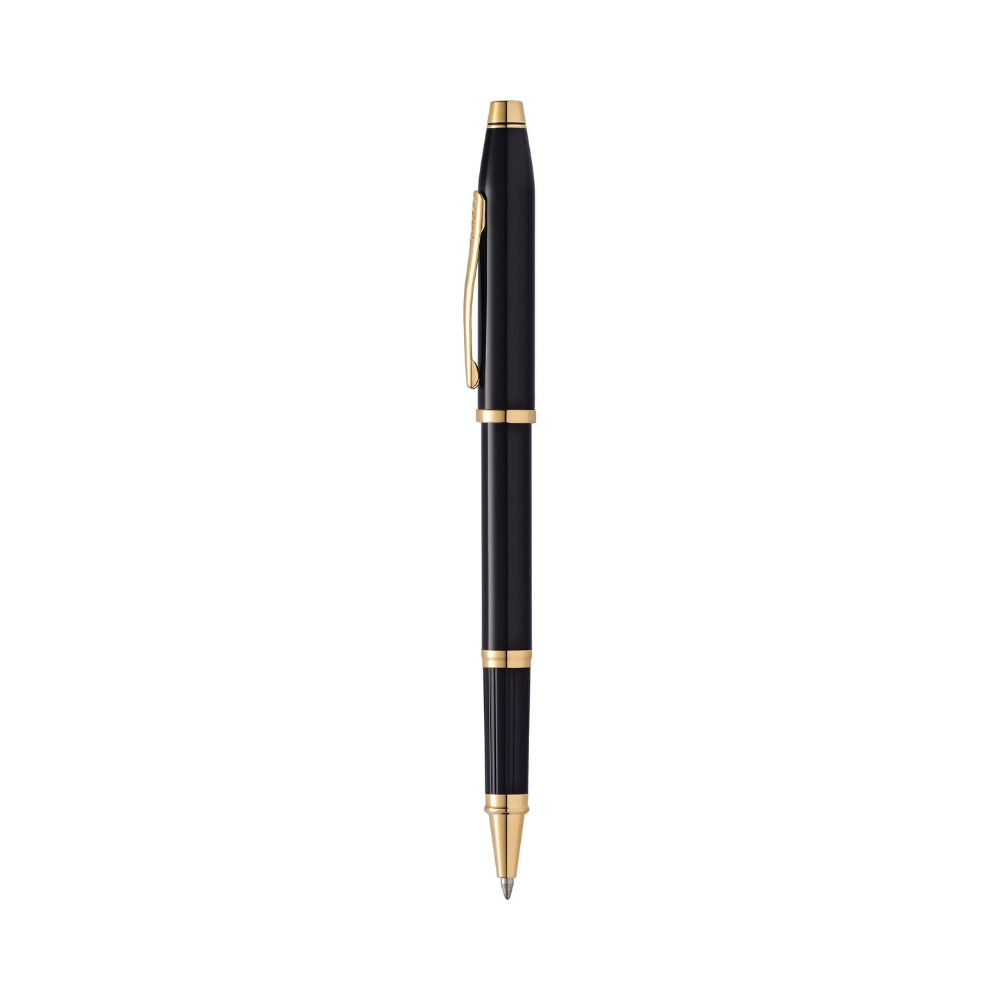 Cross Century II Classic Black w/23kt Gold Trim Rollerball Pen 4141