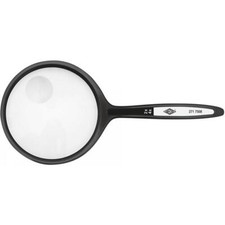 Lupa WEDO z uchwytem, okrągła, średnica: 74 mm