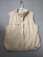 Alia sport Petite Women's Jacket Light Green Zip Up sleeveless Fishing Hiking 