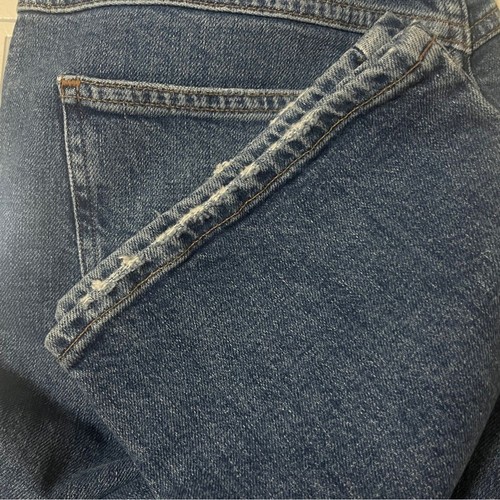 AGOLDE PINCH WAIST HIGH RISE MEDIUM BLUE WASH DENIM JEANS STRAIGHT LEG GR. 26 - Bild 13 von 16