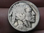 1919 P Buffalo Nickel 5 Cent Piece- Philadelphia, VG/Fine Details