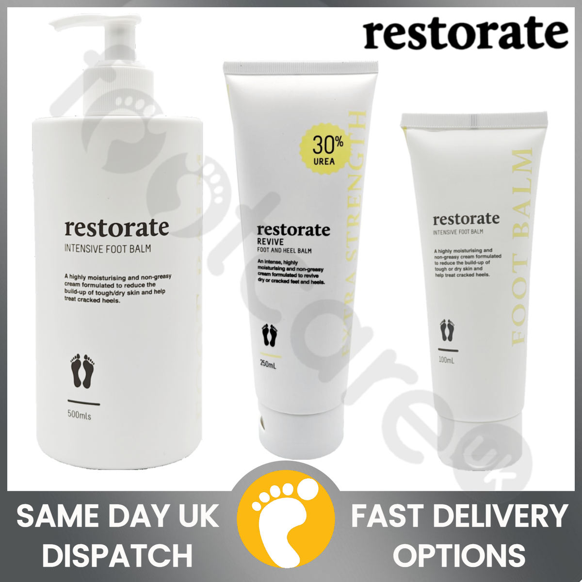 Heel Balm Soften Heels On Feet Urea Foot Cream 40% Cracked Heel