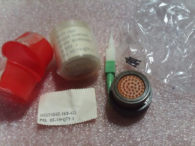 PCL CONNECTOR W/CONTACTS # MS27484E16B-42S  NSN:  5935-00-506-5064