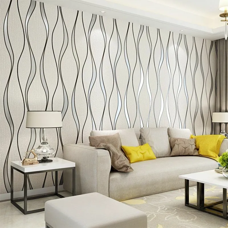 Perfect living room wallpapers - TenStickers