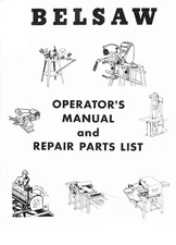 Operator Instruction Manual Foley Belsaw Model 1055 Sharp-All