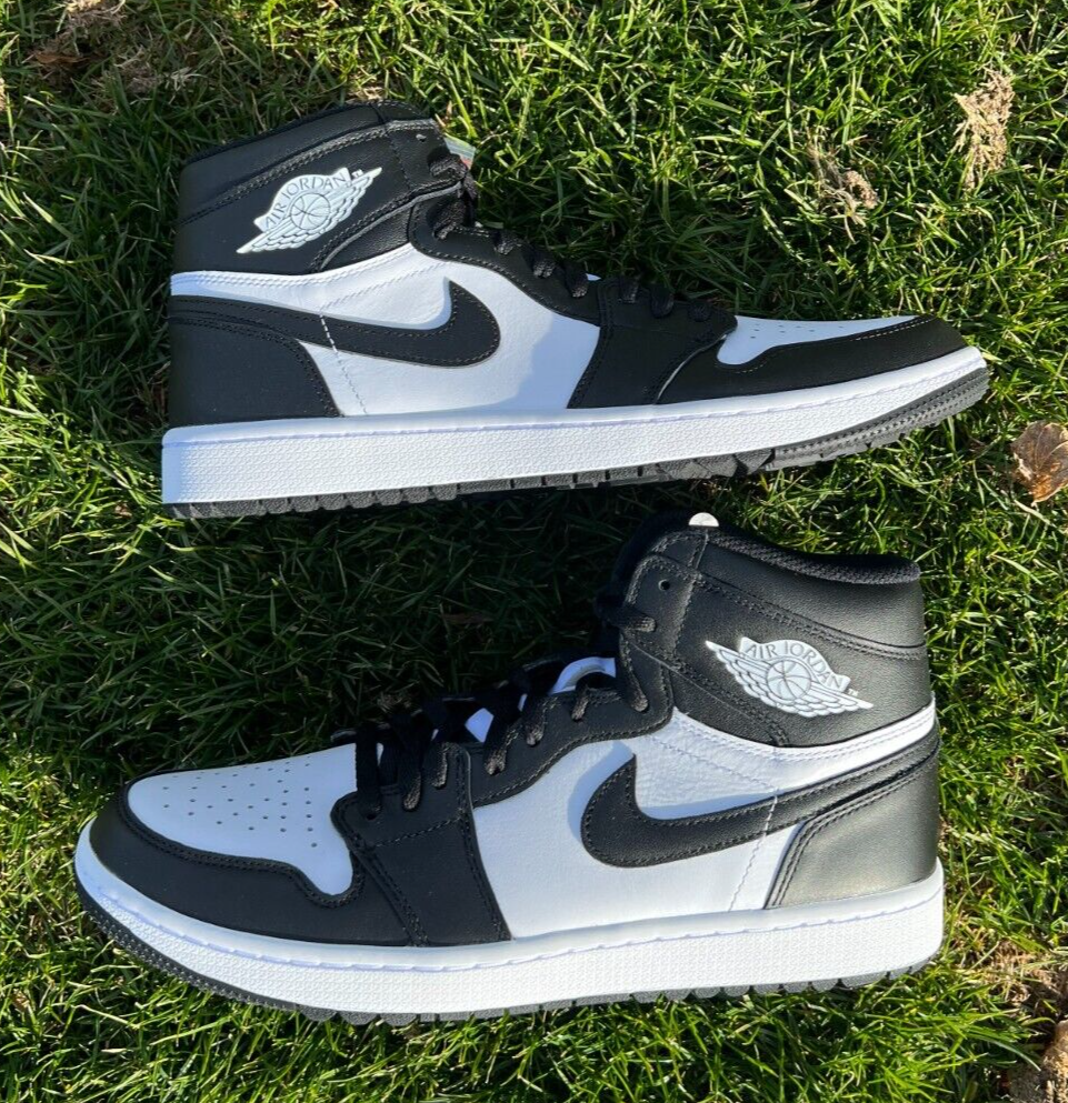 Nike Golf Air Jordan 1 Air Force One High Top Golf Shoes - Size