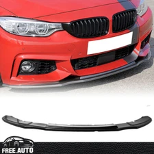 Front Bumper Lip Fits 14-20 BMW F32 F33 F36 4-Series M Sport RG Style PU Spoiler
