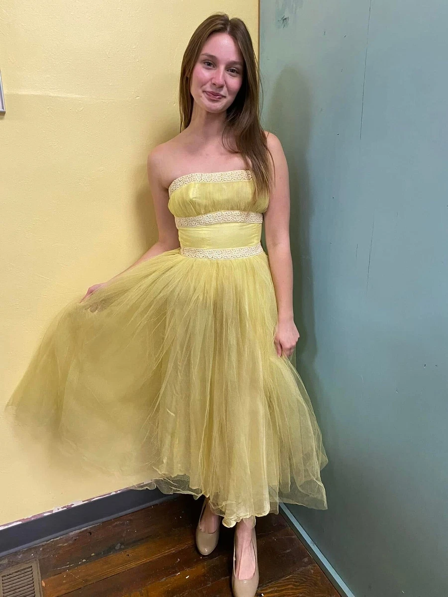 Rockabilly Yellow Party Vintage Dresses for Women for sale | eBay Rockabilly Yellow Party Vintage Dresses for Women for sale | eBay