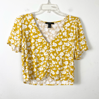 yellow blouse forever 21