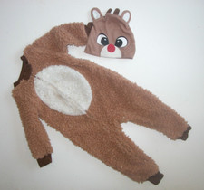 Christmas Rudolf the Rednosed Reindeer 2T Costume Flame Resistant