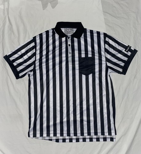 Foot Locker Shirt Mens Medium Original Uniform Jersey Referee Employee  Striped | eBay