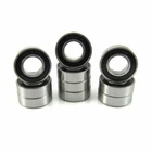 TRB RC 8x16x5mm Precision Ball Bearings ABEC 3 Rubber Sealed (10)