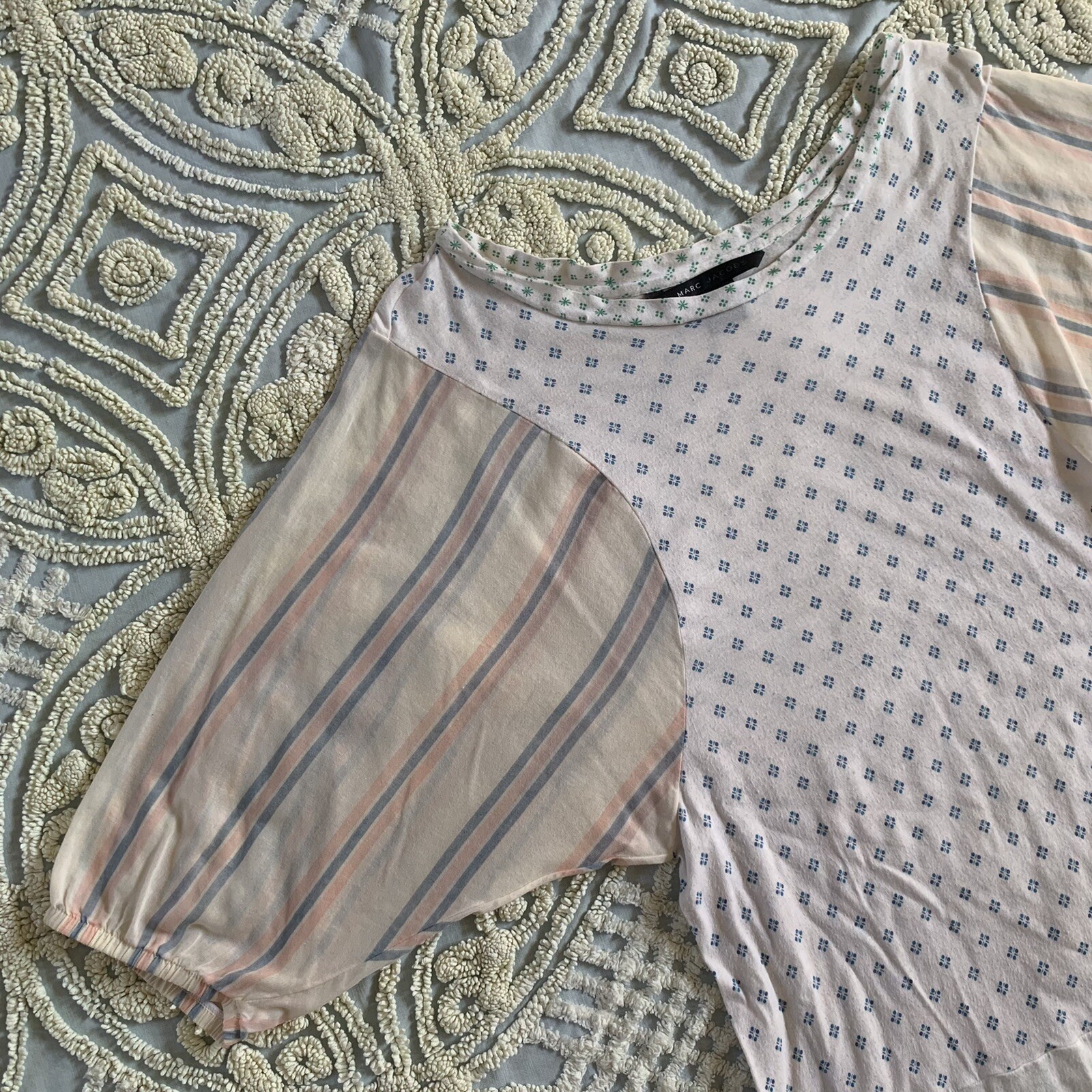 Marc Jacobs Cotton Multicolor Patchwork Balloon S… - image 3