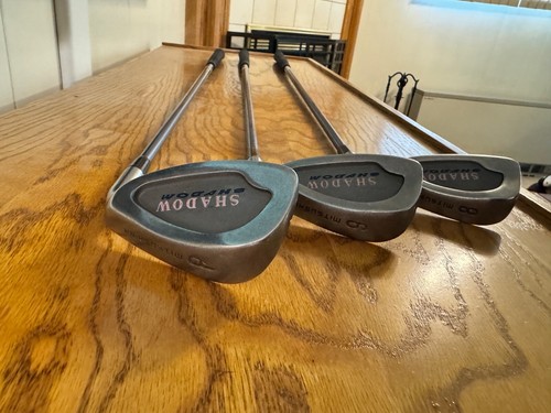 QTY.3 Mitsushiba Shadow Golf Clubs (P, 9, 8) Iron Right Handed RH; Graphite - Picture 13 of 16