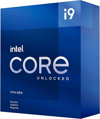 For Intel Core i9 11900KF Unlocked Desktop Processor - 8 cores And 16 threads