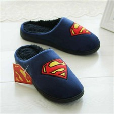 Bioworld Pantofole Uomo Batman – Morbide, Licenza Ufficiale, Taglie 6-12.5