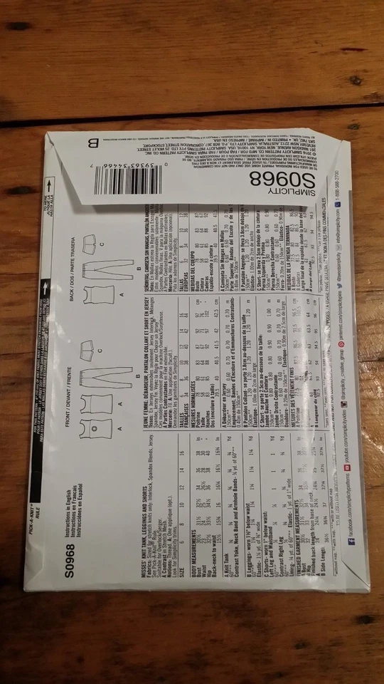 SIMPLICITY GIRLS COMIC COSTUME PATTERN S0968 SIZE 6-16 UNCUT FREE SHIPPING   - Image 2 of 2