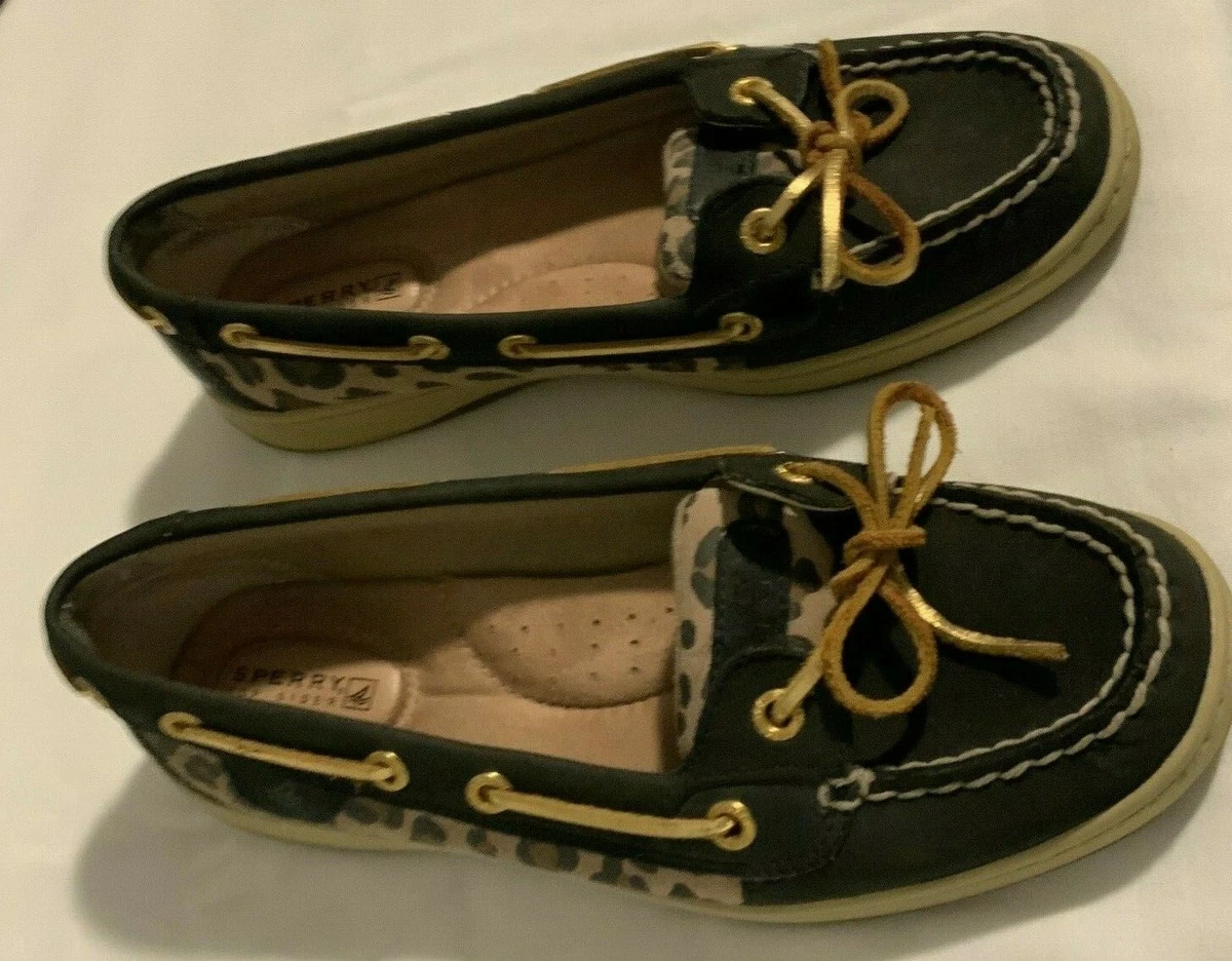 Sperry animal outlet print shoes