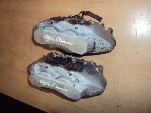 Alfa Romeo 159 Brera Genuine Brembo Front Brake Calipers 4 Pot Radial Mount - Picture 12 of 23